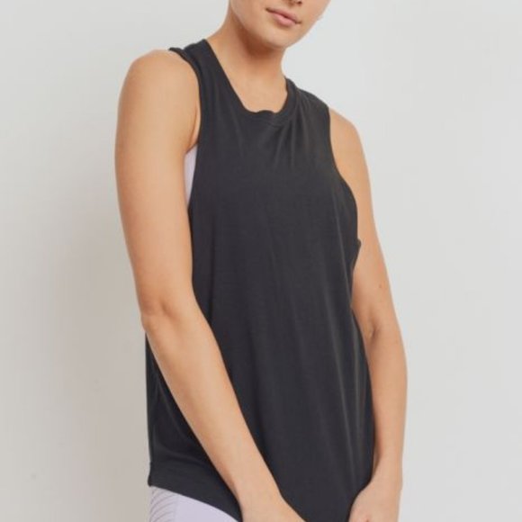 Black Tank Workout top - Picture 4 of 5